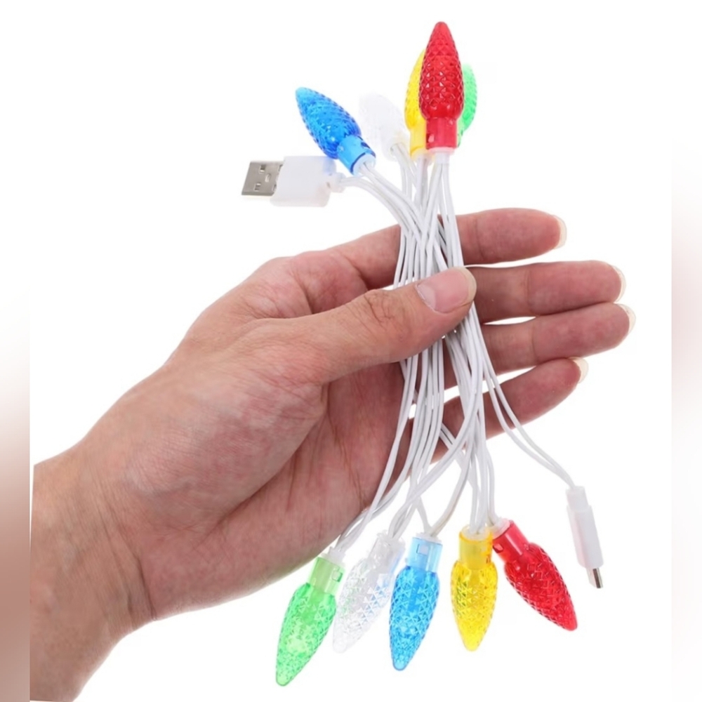 Colorful LED USB String Lights - Picture 3 of 6